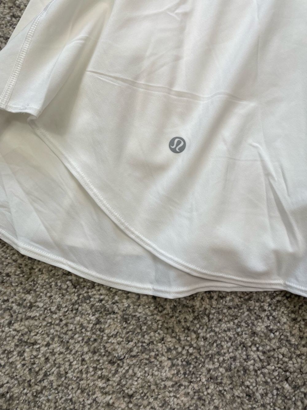 Lululemon Court Crush white tennis dress, size 6, - Picture 6 of 8